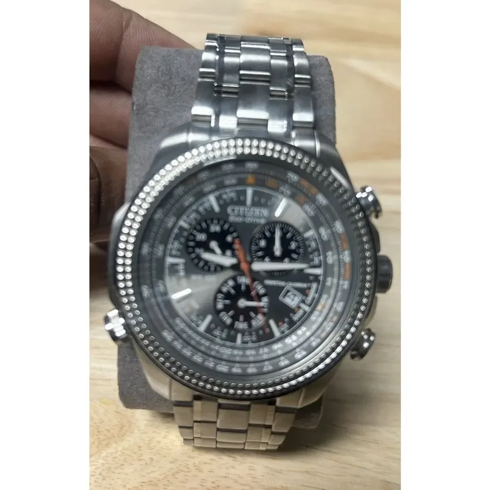 Citizen BL5400-52A Eco-Drive Chronograph Perpetual Calendar Men's Watch